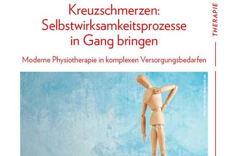 medicoreha in Physio-Fachzeitschrift