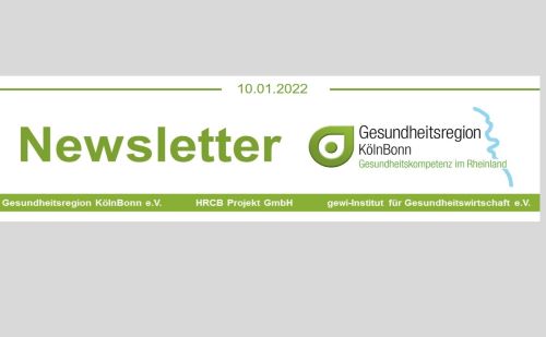 Newsletter Gesundheitsregion Köln/Bonn