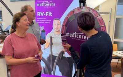 Dreh am Glücksrad in der medicoreha Neuss