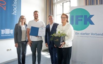 IFK-Wissenschaftspreis für die Masterarbeit von Fabian Strate